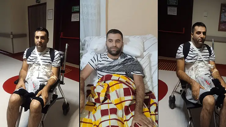 Siirt'te Düğün Günü Balkondan Düşüp Felç Kalan 2 Çocuk Babası Yetkililerden Yardım Bekliyor