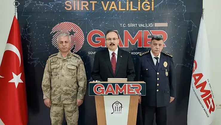 Siirt'te Güvenlik ve Asayiş Toplantısı: Vali Kızılkaya, ''Siirt'in huzuru için kararlılıkla çalışıyoruz''