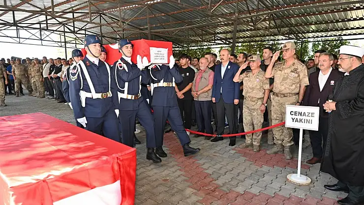 Siirt'te Hayatını Kaybeden Karakol Komutanı, Batman'da Son Yolculuğuna Uğurlandı
