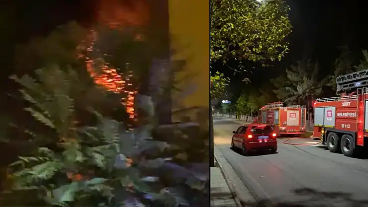 Siirt'te Metruk Okul Pansiyonunda Yangın: İki Günde İkinci Olay