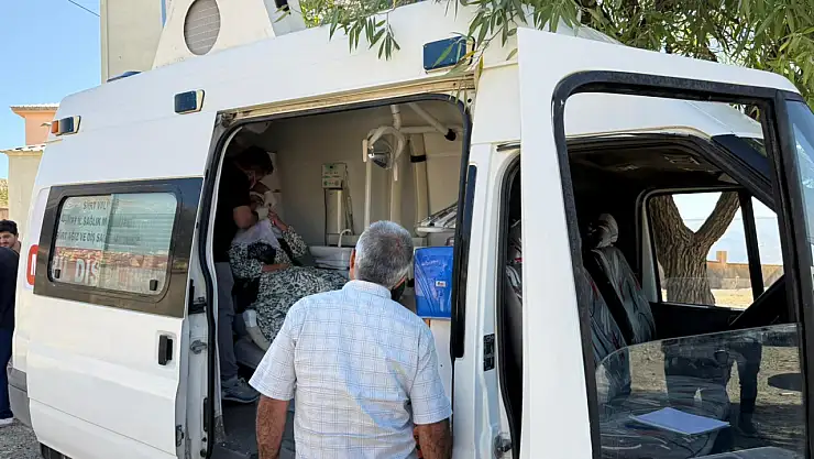 Siirt'te Mobil Diş Kliniği Hizmete Başladı: Diş Sağlığı Artık Vatandaşın Ayağında