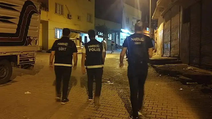 Siirt'te Narko Operasyonu: Polise Direnen Şahıs Savcılığa Sevk Edildi