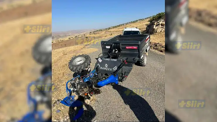 Siirt'te Patpat Devrildi: 2 Kişi Yaralandı