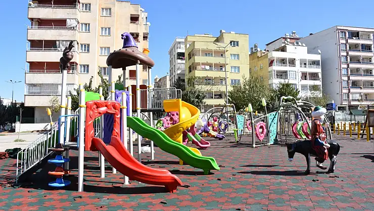 Siirt'te Şahinbey Çocuk Dünyası Parkı Yenileniyor