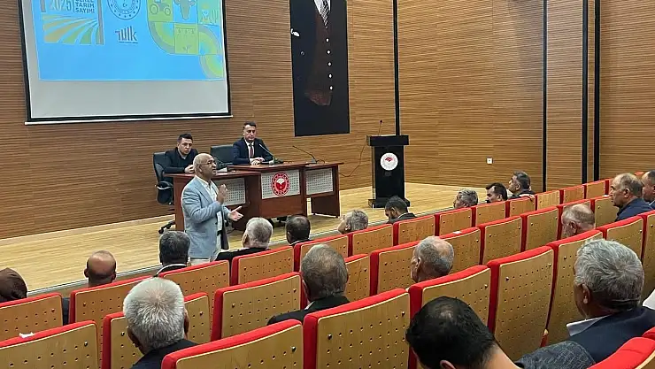 Siirt'te Tarımın Geleceği Muhtarlarla Masaya Yatırıldı