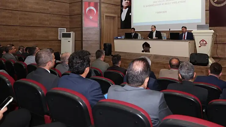 Siirt'te Yatırım ve Güvenlik Planlaması: Kırsalda Yol, Kentte Doğalgaz ve Taşkın Önlemleri