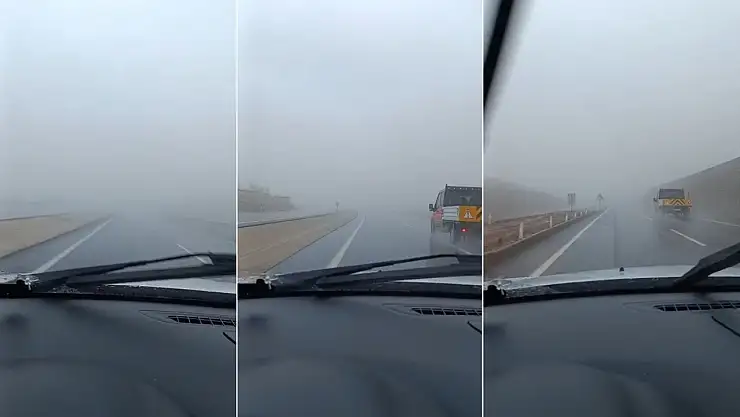 Siirt'te Yoğun Sis: Görüş Mesafesi 50 Metreye Kadar Düştü