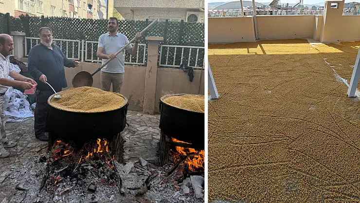 Siirt'te yüzyıllık kış geleneği: Rahhan hazırlıkları Kooperatif Mahallesi'nde yeniden yaşatıldı