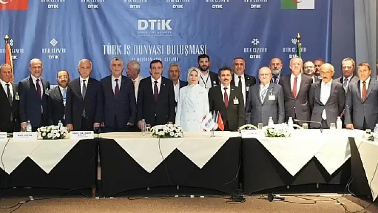 Siirt TSO Başkanı Güven Kuzu, Cezayir'deki Türk İş Dünyası Buluşması'na Katıldı