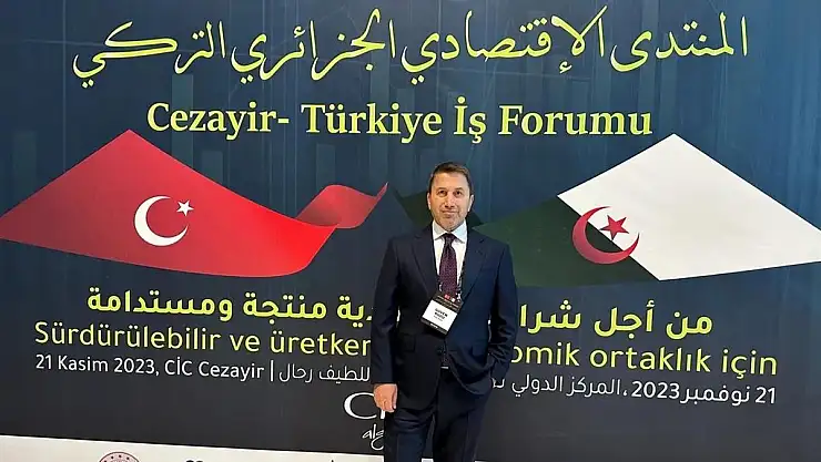 Siirt TSO Başkanı Güven Kuzu, Cumhurbaşkanı Erdoğan'ın Cezayir Ziyaretine Eşlik Etti