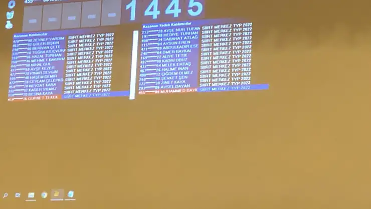 Siirt TYP Kura Sonuçları İsim Listesi Açıklandı