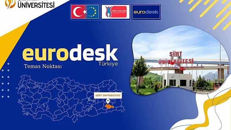 Siirt Üniversitesi EuroDesk Akreditasyonu ile Avrupa Temas Noktası Oldu