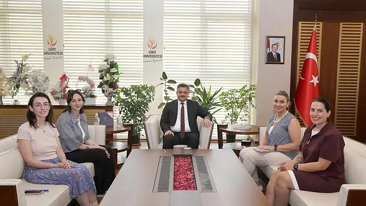 Siirt Üniversitesi'nde ''ÜNİKENT'' Projesi Üzerine Görüş Alışverişi Yapıldı