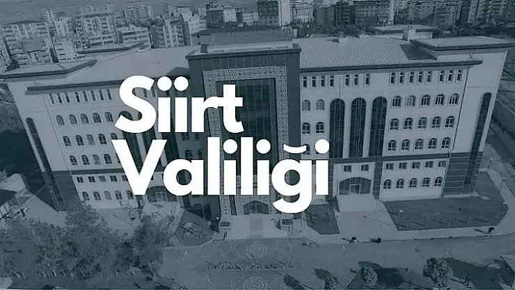 Siirt Valiliği'nden Depremle İlgili Açıklama