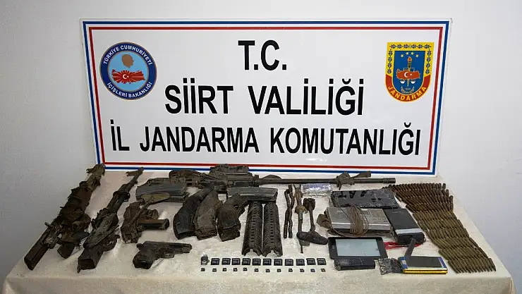 SİİRT YILDIRIM-11 OPERASYONU KAPSAMINDA BTÖ MENSUBU 5 KİŞİ ETKİSİZ HALE GETİRİLDİ