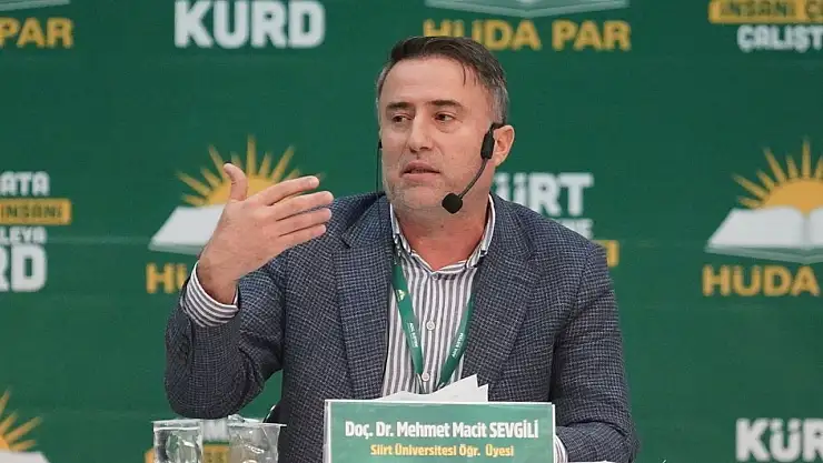 Siirtli Akademisyen Doç. Dr. Sevgili: Kürt Sorunu, Ümmetin İnsanî ve Ahlâkî Bir Meselesidir