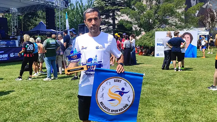 Siirtli Atlet Muhittin Gürhan'dan Eskişehir'de Büyük Başarı
