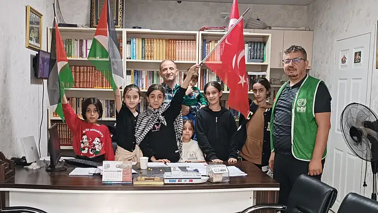 Siirtli Çocuklardan Anlamlı Destek: Harçlıklarını Filistinli Kardeşleri İçin Bağışladılar