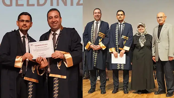 Siirtli Hemşerimiz Dr.Ergenç Cübbe Giydi