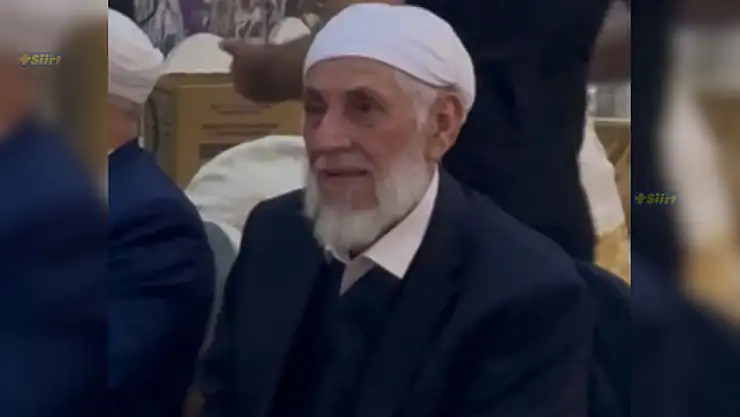 Siirtli Kanaat Önderi Mahrabettin Solmaz Hayatını Kaybetti!