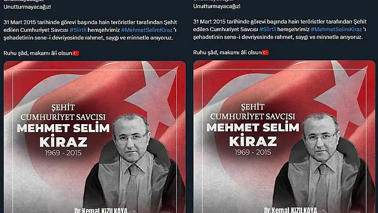 Siirtli Savcı Mehmet Selim Kiraz'ın Şehadetinin 10. Yılı