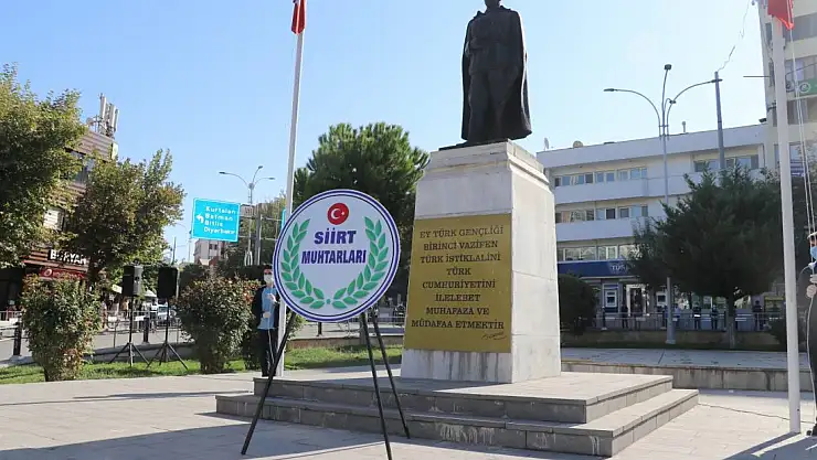 Siirt'te 19 Ekim Muhtarlar Günü Programı