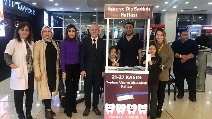 Siirt'te Ağız Diş Sağlığı Haftası'nda Bilgilendirme Standı