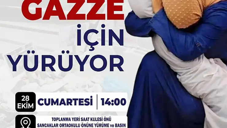 Siirt'te Anneler, Yarın Gazze İçin Yürüyecekler