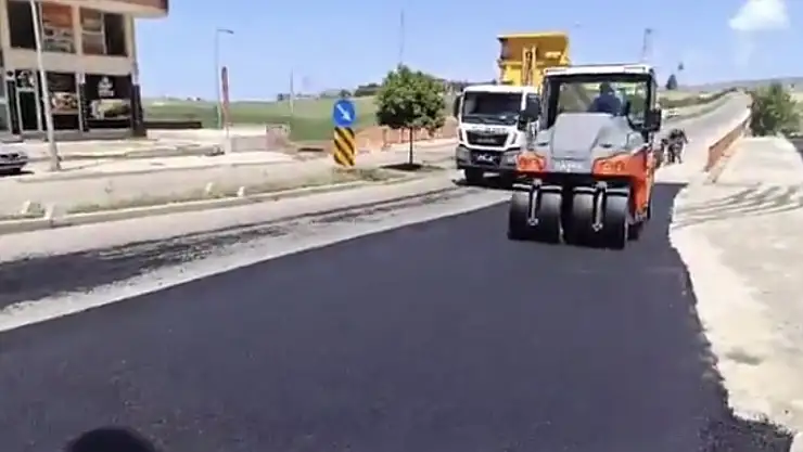 Siirt'te Asfalt Çalışmaları Devam Ediyor