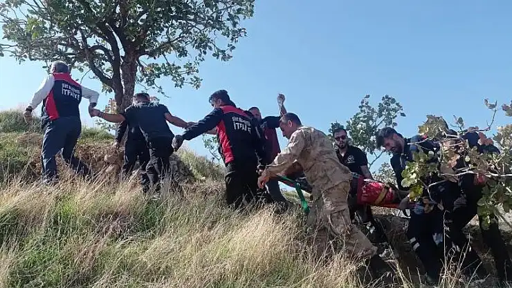 Siirt'te Ayağını Çapa Makinesine Kaptıran Adam Ağır Şekilde Yaralandı