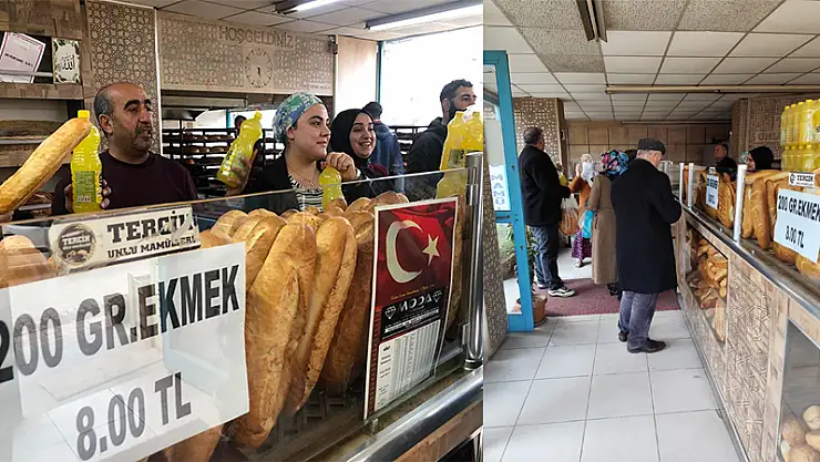 Siirt'te Bir Fırından Ramazan'a Özel İkram Ekmek Alana Bedava Limonata