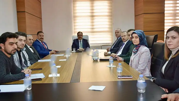 Siirt'te Eğitim Yatırımları Değerlendirme ve İstişare Toplantısı