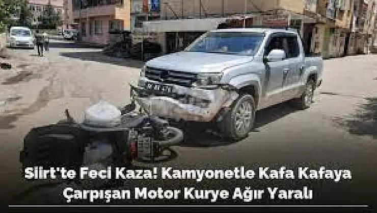Siirt'te Feci Kaza!