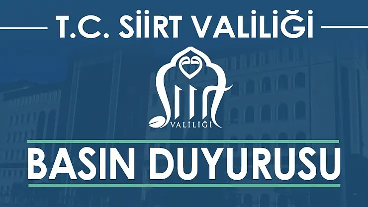 Siirt'te Gösteri ve Yürüyüşler (4) Gün Süreyle Yasaklandı