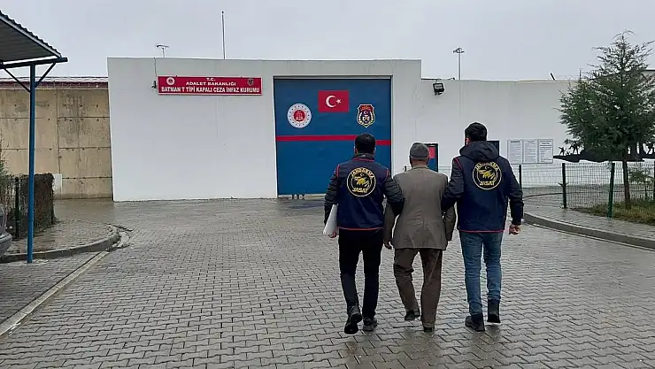 Siirt'te Hakkında 19 Yıl Kesinleşmiş Hapis Cezası Bulunan Firari Şahıs Yakalandı
