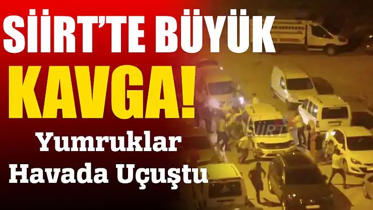 Siirt'te İki Aile Arasında Çıkan Kavgada 1 Kişi Yaralandı