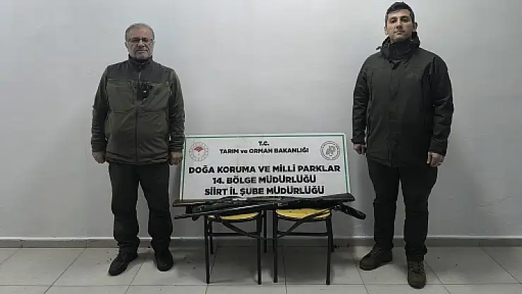 Siirt'te Kaçak Avcılara 23.766 TL Para Cezası!