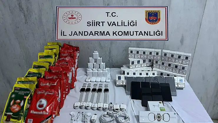 Siirt'te Kaçakçılığa Geçit Yok!