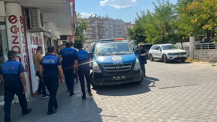 Siirt'te Kurallara Uymayan İş Yerlerine Para Cezası