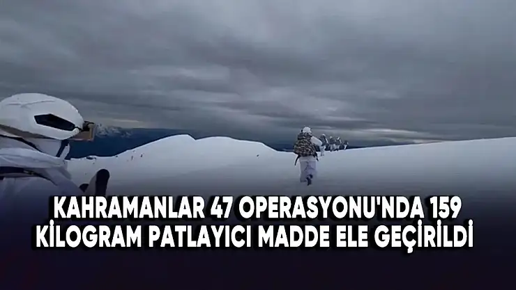 Siirt'te Mağara ve Sığınaklarda Operasyon!