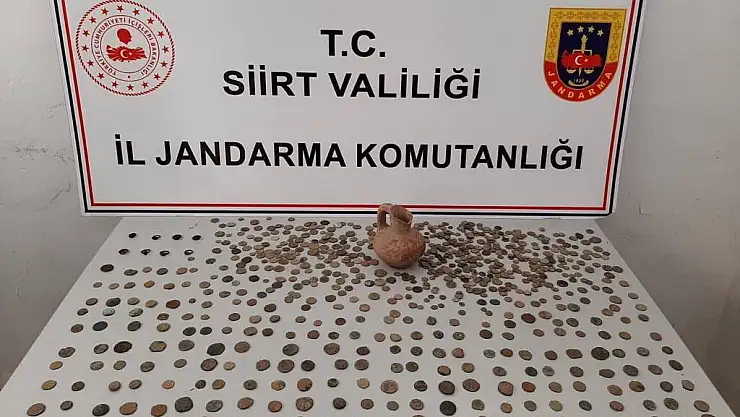 Siirt'te Tarihi Eser Operasyonu