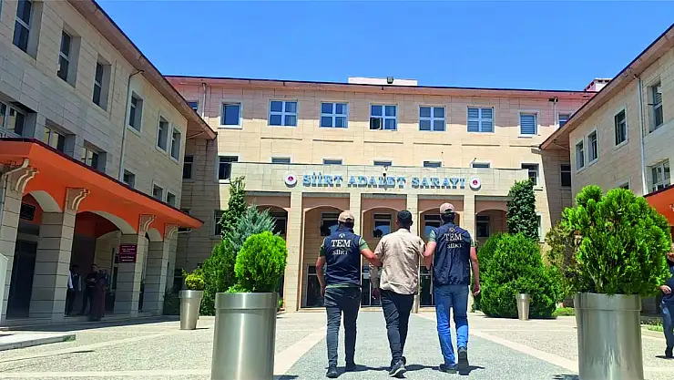 Siirt'te Terör Örgütüne Bilerek ve İsteyerek Yardım Etme Suçundan Aranan Şahıs Yakalandı