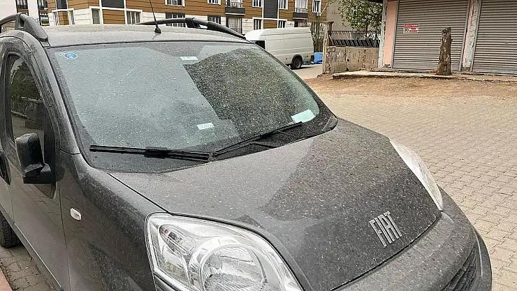 Siirt'te Toz Bulutları Gündelik Hayatı Olumsuz Etkiledi