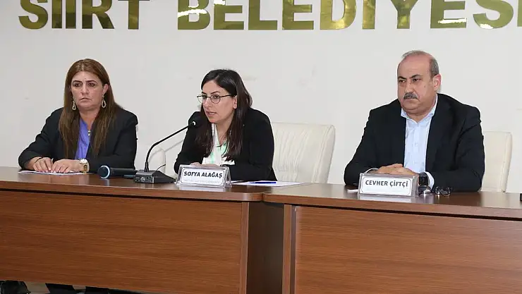 Siirt'te Türkiye Belediyeler Birliği Üye Seçimi Yapıldı