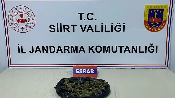 Siirt'te 'Uyuşturucuyla Mücadele Kararlılıkla Devam Ediyor'
