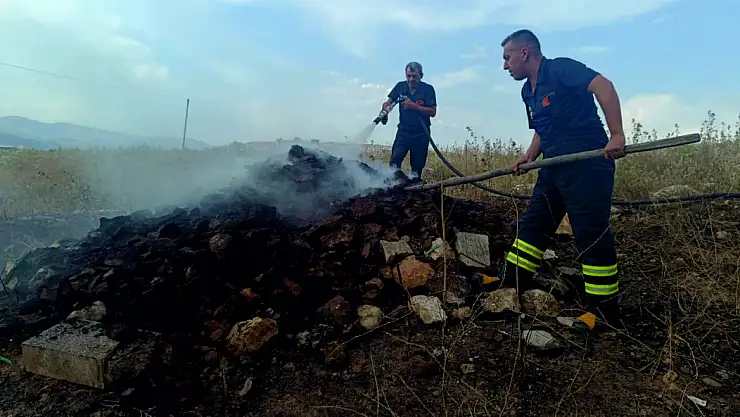 Siirt'teki Anız Yangınlarına Hızlı Müdahale