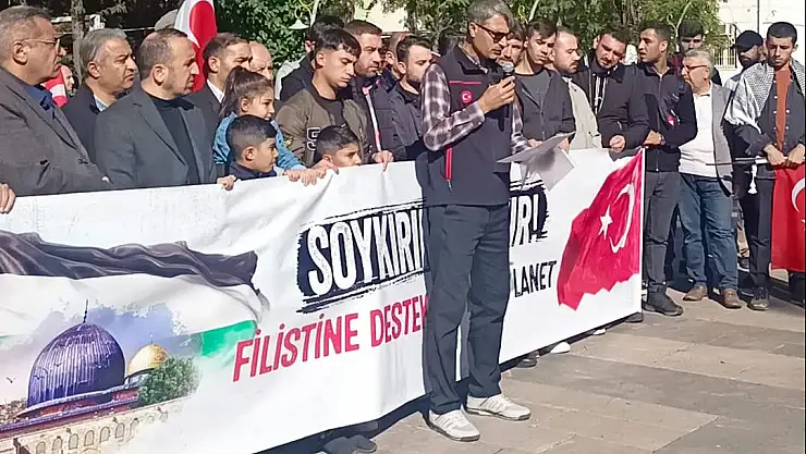 Siirt'ten İncirlik Üssü'ne 'Filistin İçin Özgürlük' Konvoyu