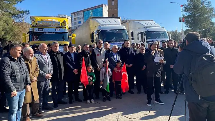 Siirt'ten Suriyeli Mazlumlara Yardım