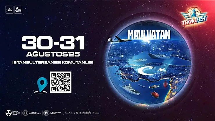 TEKNOFEST 'Mavi Vatan' Etkinliği için Ziyaretçi Kayıtları Başladı