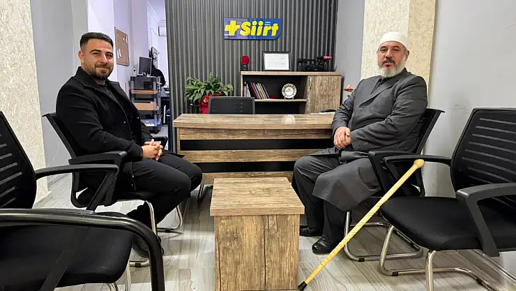 Tillo Âlimi Molla İsmail Hakkı Toprak'tan Artı Siirt Haber Ajansı'na Ziyaret